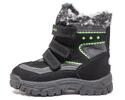 Detská zimná obuv Alpine Pro Lilian | Veľkosť: 22 | Čierno - zelená