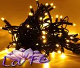 Svetielka 100 LED (žltá)