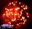 Svetielka 100 LED (červená)