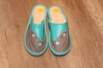 Dámske papuče | Veľkosť: 36 | Sivo-modrá