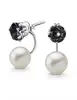 Náušnice Pearl Crystals | Crystal Silver Night