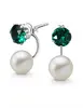 Náušnice Pearl Crystals | Emerald