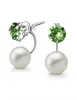Náušnice Pearl Crystals | Peridot