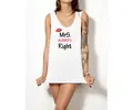 Valentínske tielko dámske Mr. a Mrs. Right | Veľkosť: S | Biela