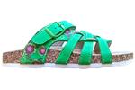 Dámske korkové papuče Samlux | Veľkosť: 36 | Zelená