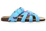 Dámske korkové papuče Samlux | Veľkosť: 36 | Modrá