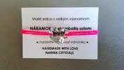 Náramok so shamballa uzlom | Neónovo ružová