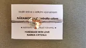 Náramok so shamballa uzlom | Sivá