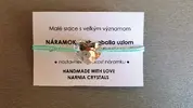 Náramok so shamballa uzlom | Tyrkysová