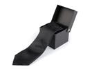 Pánska kravata v darčekovej krabičke | Čierna