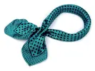 Elegantná bodkovaná šatka | Tyrkysová