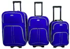 Sada 3 kufrov 100% polyester Travel Lex - Comfort Colors | Fialová