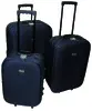 Sada 3 kufrov 100% polyester Travel Lex - Eva | Modrá