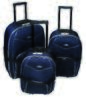 Sada 3 kufrov 100% Polyester Travel Lex - Comfort | Modrá