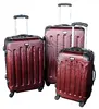 Sada 3 kufrov v ABS prevedení Travel Lex - Luxury | Červená