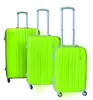 Sada 3 kufrov v PP pervedení Travel Lex - Premium Color Aluminum | Zelená