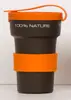 300 ml Eko pohár Tree Cup | Hnedá / oranžová