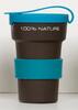 300 ml Eko pohár Tree Cup | Hnedá / modrá