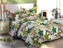 7-dielna súprava posteľných obliečok | Floral / Biela