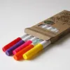 Permanentné fixky na textil (SET 2) | SET 2 - Žltá, červená, ružová, fialová, oranžová
