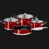 7-dielna sada hrncov BerlingerHaus Passion Collection Red