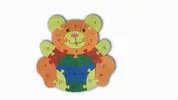 Drevené puzzle "Macko"