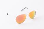 Slnečné okuliare Kašmír Pilot (oranžové, zrkadlové sklíčka) | Bronzová