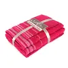 3 ks Darčekový set uterákov DOTS Fuchsia