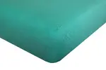 Napínacia froté plachta | Veľkosť: 90 x 200 cm | Modrozelená - MINT
