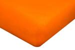 Bavlnená jersey plachta | Veľkosť: 90 x 200 cm | Oranžová