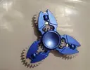 Fidget spinner Modrá