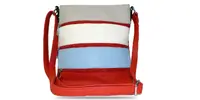 Dámska crossbody kabelka Apricot | Red