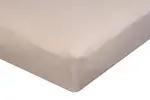 Detská jersey plachta so všitou gumou | Béžová