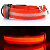 LED svietiaci obojok pre psíka | Veľkosť: M | Oranžová