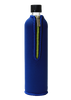 0,5 l Sklenená fľaša v neoprénovom obale | Modrá