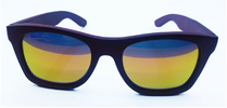Drevené slnečné okuliare UNIQ KANE | Orange (mahagon)