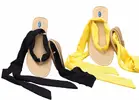 Šnurovacie žabky SCHOLL PB SANDAL | Veľkosť: 36 | Čierna / žltá