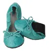 Balerínky Scholl Pocket Croco PU-W | Veľkosť: 35-36 | Akvamarín