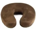 Cestovný vankúš z peny, hnedá