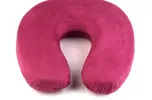Cestovný vankúš z peny, fuchsiová tmavá