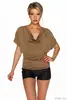 Dámsky top Chocolate Fashion | Veľkosť: UNI | Hnedá