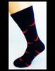 Crazy Socks bláznivé ponožky | Veľkosť: 40 - 43 | Chili
