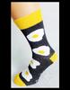 Crazy Socks bláznivé ponožky | Veľkosť: 40 – 43 | Eggs