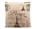 Obliečka na vankúš vo vintage štýle (Paris)