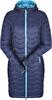 Dámsky zateplený kabát Alpine Pro RITZA | Veľkosť: XS | Modrá