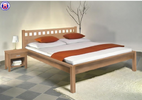 Drevená posteľ Vera 160x220cm prírodná