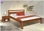 Drevená posteľ Roman/čerešňa 160x220cm