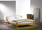 Dreveno-kovová posteľ CINDY 2 LDTD 180 x 200cm prírodná