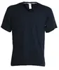 Pánske tričko V-NECK s krátkym rukávom | Veľkosť: S | Tmavomodrá