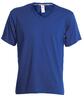 Pánske tričko V-NECK s krátkym rukávom | Veľkosť: S | Modrá